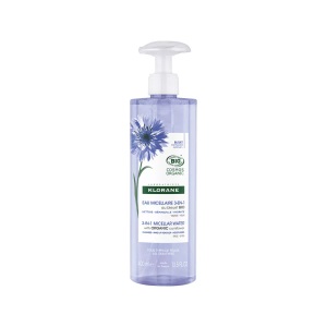 Klorane, KLORANE Skincare - Bleuet Mizellen-Lotion Gesicht & Augen, Klorane 3-in1 Mizellenwasser mit Bio-Kornblume