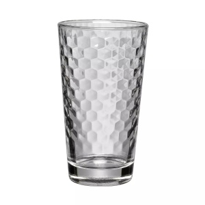 Wmf, WMF Honeycomb Latte Macchiato Glas 4er-Set, WMF Latte Macchiato Glas Wabenstruktur CoffeeTime, 4 Stück