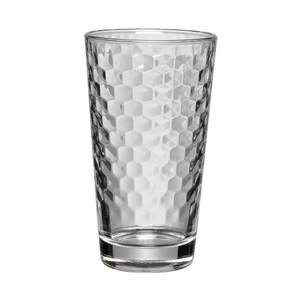 Wmf, WMF Honeycomb Latte Macchiato Glas 4er-Set, WMF Latte Macchiato Glas Wabenstruktur CoffeeTime, 4 Stück
