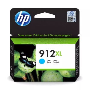 Hp, HP Tintenpatrone 912Xl 3Yl81Ae cyan, Hewlett Packard Tintenpatron, blau, 912XL, 3YL81AE, (825 Seiten)