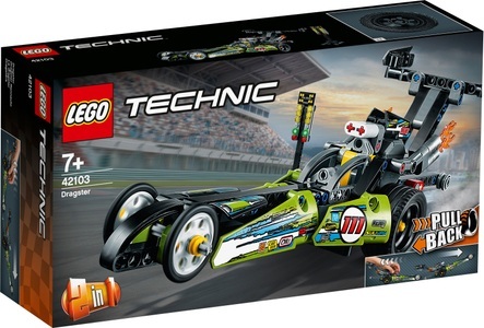 undefined, LEGO Technic 42103 Dragster Rennauto, LEGO® Technic 42103 - Dragster Rennauto