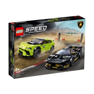 LEGO, LEGO 76899 Speed Champions Lamborghini Urus ST-X & Lamborghini Huracán Super Trofeo EVO, 