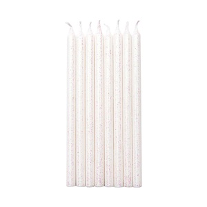 PAPER POETRY, PAPER POETRY - Kerze yey - Naturstoff - weiss, RICO-Design - Kerze, 12cm, Weiss