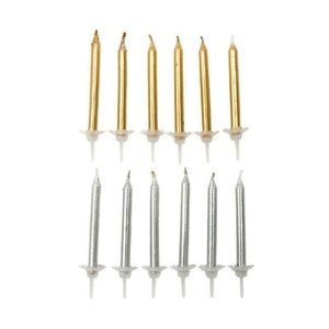 RICO Design, Rico Design Rico Design Kerze Set Gold/Silber, RICO-Design - Kerze, 6cm, Gold