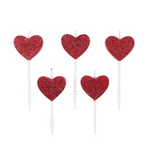 RICO Design, Rico Design Rico Design Kerze Set Herzen, 5, Rico Design Kerze Herzen 5 Stück