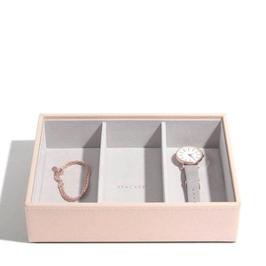 Stackers, Stackers Schmuckbox, 3 tiefe Fächer Classic 25x18x6cm, Stackers - Schmuckbox, 3 tiefe Fächer, 25x18x6cm, Rosa