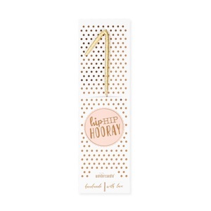 Wondercandle, Wondercandle hipHIP HOORAY Gold 1, Wondercandle hipHIP Hooray gold 1