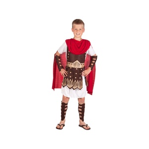 Boland, Boland Kinderkostüm Gladiator 104-116, Boland - Kostüm für Jungen Gladiator, 104-116, Rot