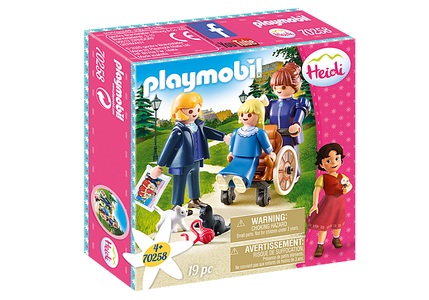 PLAYMOBIL, Playmobil 70258 Clara mit Vater und Fräulein Rottenmeier, Playmobil - 70258 Clara mit Vater und Fräulein Rottenmeier, Multicolor