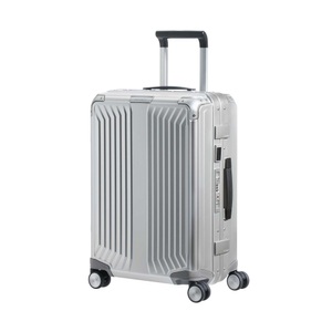 Samsonite, Samsonite Lite-Box Alu 55 CM, Samsonite Hartschalen-Trolley »LITE-BOX ALU«, 4 Rollen, Hartschalenkoffer Premium-Aluminium Grosser-Koffer TSA-Zahlenschloss