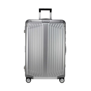 Samsonite, Samsonite Lite-Box Alu 76 CM, Samsonite Hartschalen-Trolley »LITE-BOX ALU« 91 l 4 Rollen Hartschalenkoffer Premium-Aluminium Grosser-Koffer TSA-Zahlenschloss