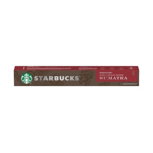 Nescafé, Nescafé Starbucks Sumatra - Kaffekapseln, STARBUCKS Sumatra by NESPRESSO® Dark Roast - Kaffeekapseln
