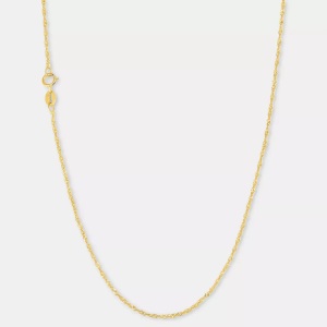 AMOR, Amor Halskette Damen Gelbgold 42cm, Amor - Halskette, Halsschmuck, 42cm, Gelbgold