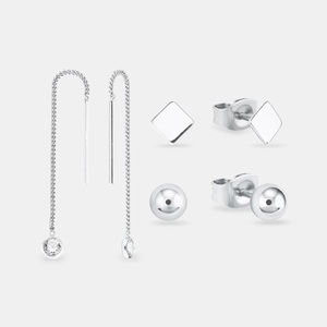 AMOR, Amor Schmuckset Damen Silber, Amor - Schmuckset, Multisets, Silber