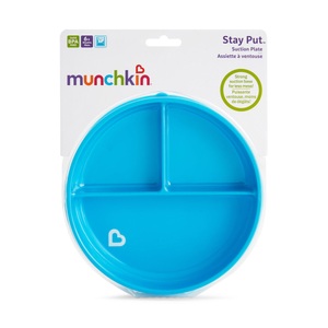 Munchkin, Munchkin Kinder-Teller Apfel, munchkin Teller mit Saugnapf Stay Put (1 Stk)