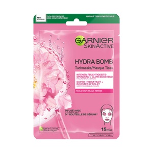 Garnier, Garnier Hydra Bomb Tuchmaske Sakura Maske 32g, Garnier Hydra Bomb Tuchmaske Sakura