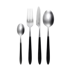 SOLA, Besteck-Set, 24-teilig Besteck-Set, 24-teilig, Sola - Besteck-Set, 24-teilig, Black