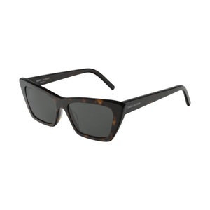 Saint Laurent, Saint Laurent SL 276 MICA 002, Saint Laurent SL 276 MICA Damen-Sonnenbrille Vollrand Butterfly Recycled Acetat-Gestell, braun