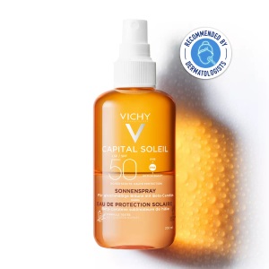 Vichy, Vichy Capital Soleil Frisches Sonnenspray Bräunungsintensivierend LSF 50 200 ml, VICHY Capital Soleil Frisch Spray bronze (200ml)
