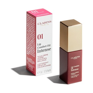 Clarins, Clarins Lip Comfort Oil Intense, Clarins Lip Comfort Oil Intense 01 Intense Nude 7ml