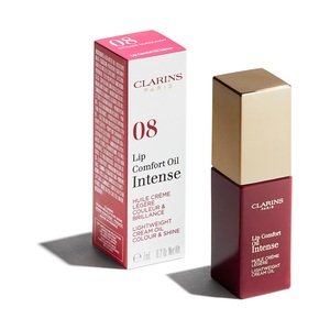 Clarins, Clarins Lip Comfort Oil Intense, Clarins Lip Comfort Oil Intense 08 Intense Burgundy 7ml