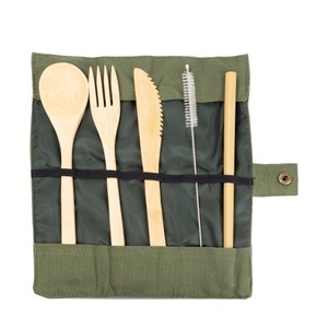 Strawganic, Strawganic Besteck-Set Bamboo, 
