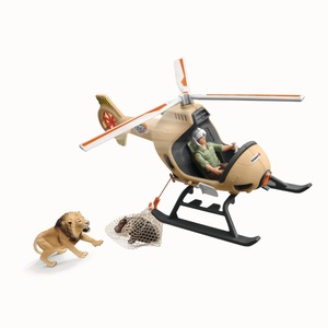 Schleich, Schleich Wild Life 42476 Helikopter Tierrettung, schleich® Helikopter Tierrettung