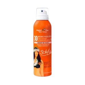 Soleil des îles, Soleil des iles - Trockenöl-Spray Sèche Tan & Protection Coconut SPF30 - 200 ml, 