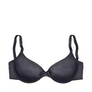 Lascana, LASCANA Schalen-BH »Ela«, Lascana - BH,bügellos,Watte, für Damen, Schwarz matt, Größe 80/B