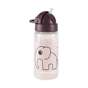 Done by Deer, Done by Deer Trinklernflasche 12M, Done by Deer Trinkflasche mit Trinkhalm Elphee