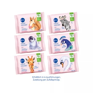 Nivea, Nivea Nivea Mizellen Reinigungstücher 3in1 gesichtsreinigung, Nivea 3 in 1 Mizellen Reinigungstücher