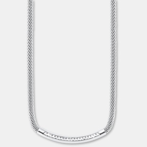 S. Oliver, s. Oliver Halskette 45cm, s. Oliver - Halskette, 45cm, Silber