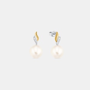 AMOR, Amor Ohrstecker Damen Silber ONE SIZE, 