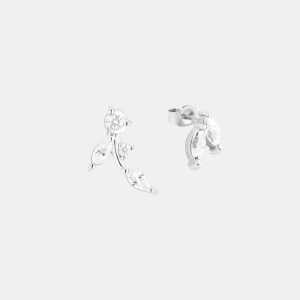 AMOR, Amor Ohrstecker Damen Silber ONE SIZE, Amor - Ohrstecker, One Size, Silber
