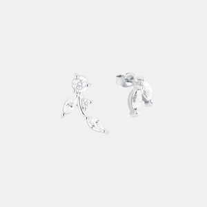 AMOR, Amor Ohrstecker Damen Silber ONE SIZE, Amor - Ohrstecker, One Size, Silber