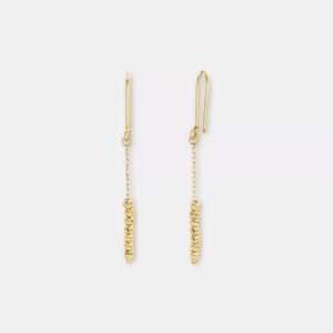 AMOR, Amor Ohrhänger Damen Gelbgold ONE SIZE, Amor - Ohrhänger, One Size, Gelbgold