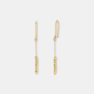 AMOR, Amor Ohrhänger Damen Gelbgold ONE SIZE, Amor - Ohrhänger, One Size, Gelbgold