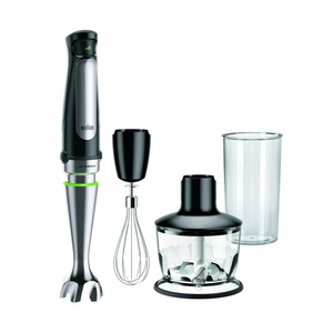 Braun, Braun MQ 7045X - Stabmixer-Set (Chrom/Schwarz), Braun MultiQuick 7 MQ 7045X Stabmixer-Set ? Schwarz