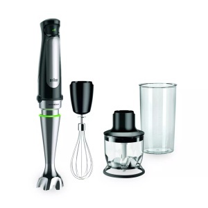 Braun, Braun MQ 7025X - Stabmixer-Set (Chrom/Schwarz), Braun MQ7025x Multi Quick 7 Stabmixer Schwarz
