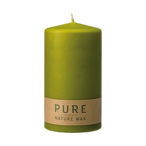 Pure, Kerze Safe, Pure - Kerze im Glas, H130DU70, Grün