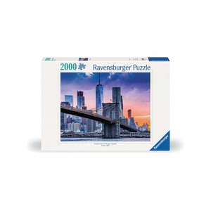 Ravensburger Verlag, Von Brooklyn nach Manhatten (Puzzle), Ravensburger - Von Brooklyn nach Manhatten, 2000 Teile, Multicolor