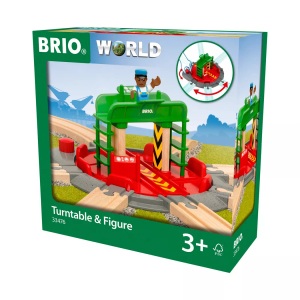 BRIO, Lok-Drehscheibe mit Kontrollbrücke, Bahn, World Lok-Drehscheibe mit Kontrollbrücke, Bahn
