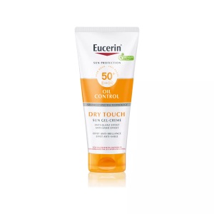 Eucerin, Eucerin SUN Sensitiv Protect Dry Touch LSF 50+ (200 ml), Eucerin Sun Body Oil Control Gel-Creme LSF50+ 200 ml