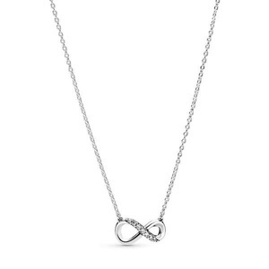 Pandora, Pandora Sparkling Infinity Collier Damen, Pandora Sparkling Infinity Halsschmuck Damen