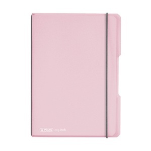 Herlitz, HERLITZ my.book flex A5 11408622 Ros&eacute; 40 Bl.kariert, Herlitz Notizbuch A5 Kariert PP (Polypropylen) Rosa