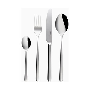 SOLA, SOLA - Besteck-Set Madrid - silber - Edelstahl, Sola - Besteck-Set, 24-teilig, Chrom