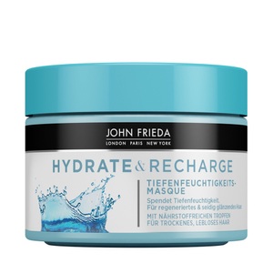 John Frieda, John Frieda Hydrate & Recharge Tiefenfeuchtigkeits-Masque 250ml, John Frieda Hydrate & Recharge Tiefenfeuchtigkeits-Masque 250ml