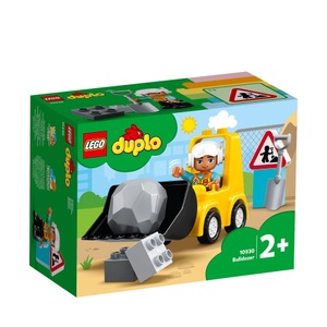 undefined, LEGO DUPLO 10930 Bulldozer, LEGO® Konstruktionsspielsteine »Radlader (10930), LEGO® DUPLO® Town«, (10 St.)