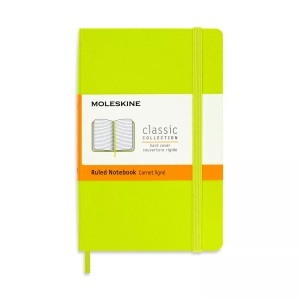 undefined, Moleskine Notizbuch Pocket/A6 Liniert, Limetten Grün, MOLESKINE Notizbuch HC Pocket/A6 850857 liniert,limetten grün,192 S.