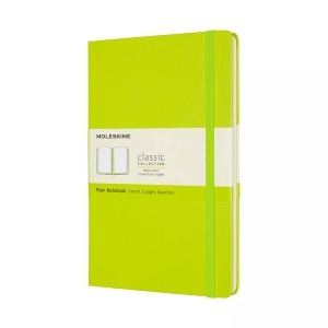 undefined, Moleskine Notizbuch Large/A5 Blanko, Limetten Grün, MOLESKINE Notizbuch HC L/A5 850888 blanko,limetten grün,208 S.